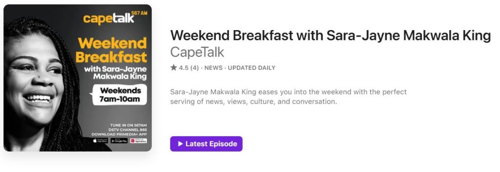 Cape Talk ADHD talk Dayne Williams